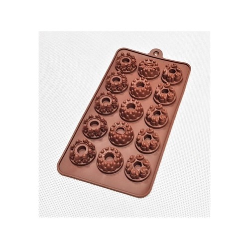 Pralinenform silikon blume - 1,