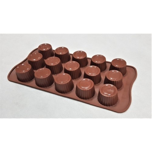 Pralinenform silikon rund - x,
