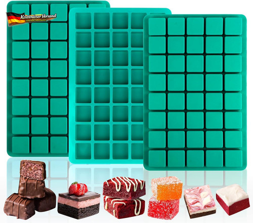 Quadratische silikonformen set - silikonformen,
