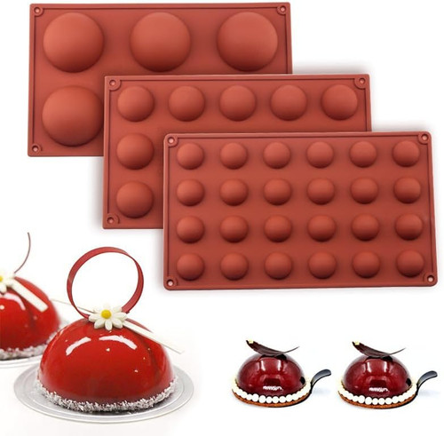 Halbkugel silikonform set - set, für