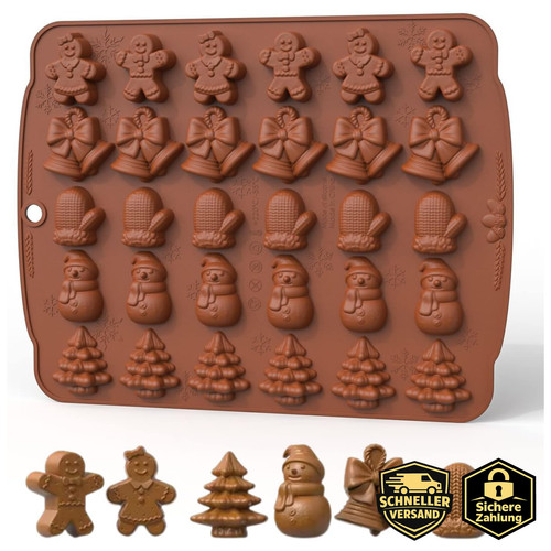Weihnachts silikonform - weihnachts-silikonform, 30